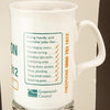 Branded Promotional LINCOLN CERAMIC POTTERY MUG in White Mug From Concept Incentives.