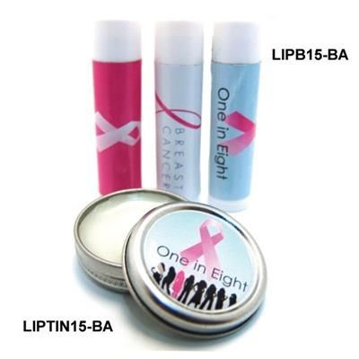 Branded Promotional BREAST CANCER AWARENESS SPF 15 LIP BALM STICK Lip Balm From Concept Incentives.