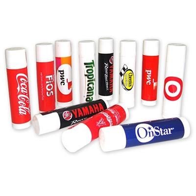 Branded Promotional LIP BALM CHERRY FLAVOUR Lip Balm From Concept Incentives.