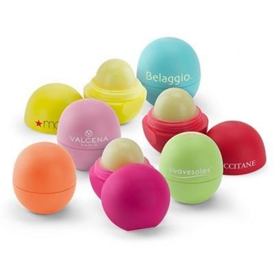 Branded Promotional MOISTURING NOURISH LIP BALM EGG SHAPED POT Lip Balm From Concept Incentives.