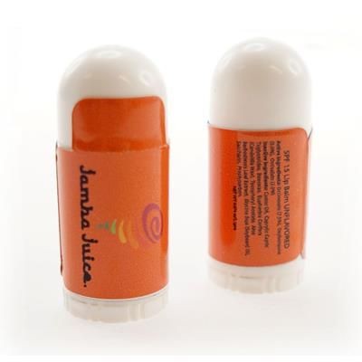 Branded Promotional SPF 15 LIP BALM BULLET UNFLAVOURED LIP BALM Lip Balm From Concept Incentives.