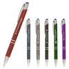 Branded Promotional CROSBY SHINY STYLUS PEN with Inkjet Print Pen From Concept Incentives.