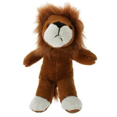 Branded Promotional 30CM PLAIN LENNY LION Soft Toy From Concept Incentives.