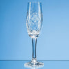 Branded Promotional GLENCOE LEAD CRYSTAL PANEL CHAMPAGNE FLUTE Champagne Flute From Concept Incentives.