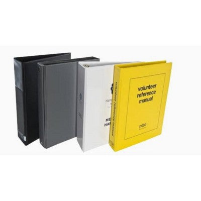 Branded Promotional PVC RING BINDER Ring Binder From Concept Incentives.