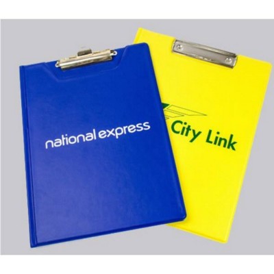 Branded Promotional SINGLE OR DOUBLE PAGE VINYL CLIPBOARD Clipboard From Concept Incentives.