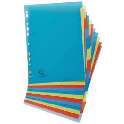 Branded Promotional TABBED DIVIDER File Dividers Set From Concept Incentives.