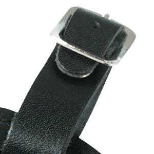 Branded Promotional LUGGAGE TAG STRAP in Recycled Bonded Leather or Real Leather Luggage Tag From Concept Incentives.