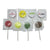 Branded Promotional SMALL FLAT LOLLIPOP Lollipop From Concept Incentives.