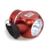 Branded Promotional CUBE METAL TORCH in Red Torch From Concept Incentives.