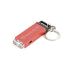 Branded Promotional HAXBY TORCH KEYRING in Red Torch From Concept Incentives.