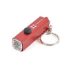 Branded Promotional CUBOID TORCH KEYRING in Red Torch From Concept Incentives.
