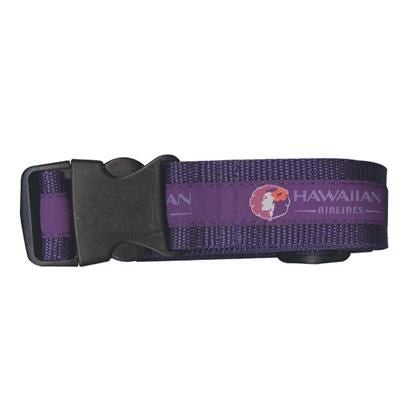 Branded Promotional WOVEN LUGGAGE STRAP Luggage Strap From Concept Incentives.