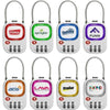 Branded Promotional LUGGAGE LOCK Lock From Concept Incentives.