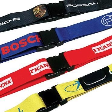 Branded Promotional LUGGAGE STRAP with Woven Design in 1 Colour Luggage Strap From Concept Incentives.
