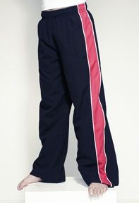 Branded Promotional FINDEN & HALES CHILDRENS CONTRAST TRACK PANTS Jogging Pants From Concept Incentives.