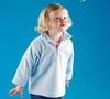 Branded Promotional LARKWOOD BABY & TODDLER ZIP NECK MICRO FLEECE Babywear From Concept Incentives.