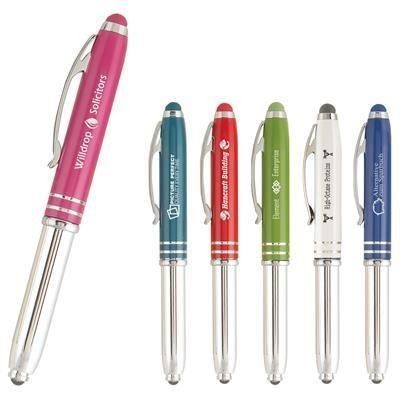 Branded Promotional BRANDO RAINBOW STYLUS PEN with Inkjet Print Pen From Concept Incentives.