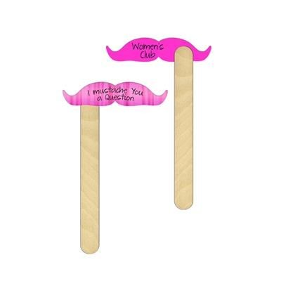 Branded Promotional VAUDEVILLE MOUSTACHE with Offset Print Fancy Dress From Concept Incentives.