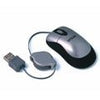 Branded Promotional USB OPTICAL COMPUTER MOUSE in Black & Silver Mouse From Concept Incentives.