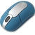 Branded Promotional USB CORDLESS OPTICAL COMPUTER MOUSE in Blue Mouse From Concept Incentives.