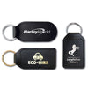 Branded Promotional ECONOMY BONDED LEATHER KEYRING Keyring From Concept Incentives.