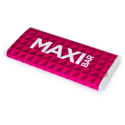 Branded Promotional MAXI FOILED CHOCOLATE BAR Chocolate From Concept Incentives.