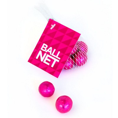 Branded Promotional CHOCOLATE FOILED BALLS in Net Chocolate From Concept Incentives.
