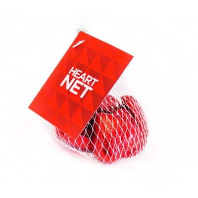 Branded Promotional CHOCOLATE HEARTS NET Chocolate From Concept Incentives.