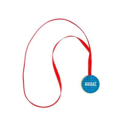 Branded Promotional CHOCOLATE MEDAL Chocolate From Concept Incentives.