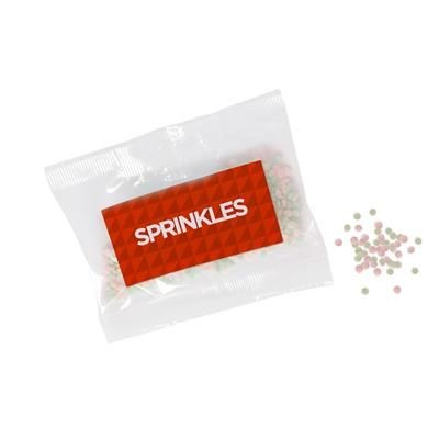 Branded Promotional STAR OR CIRCLE CAKE SPRINKLES Cake From Concept Incentives.