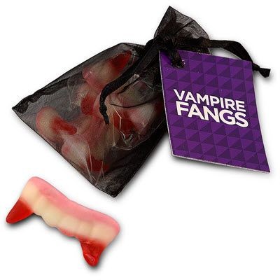 Branded Promotional HALLOWEEN VAMPIRE FANGS Sweets From Concept Incentives.