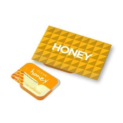 Branded Promotional HONEY TASTY TOPPER Honey Pot From Concept Incentives.