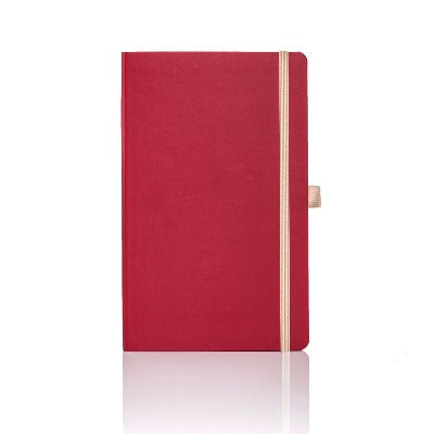 Branded Promotional CASTELLI APPEEL NOTEBOOK GIFT SET in Dark Red from Concept Incentives