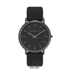 Branded Promotional ULTRA SLIM BLACK IONIC PLATED GENTS WATCH Watch From Concept Incentives.