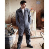 Branded Promotional PANOPLY MACH 5 COVERALL in Black & Grey Overall Boiler Suit From Concept Incentives.