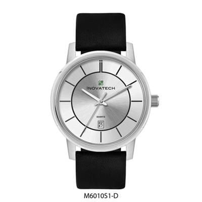 Branded Promotional CLASSIC 2 TONE SILVER DIAL GENTS WATCH Watch From Concept Incentives.