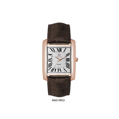 Branded Promotional SQUARE MATCHING LADIES AND GENTS WATCH in Rose Gold Watch From Concept Incentives.
