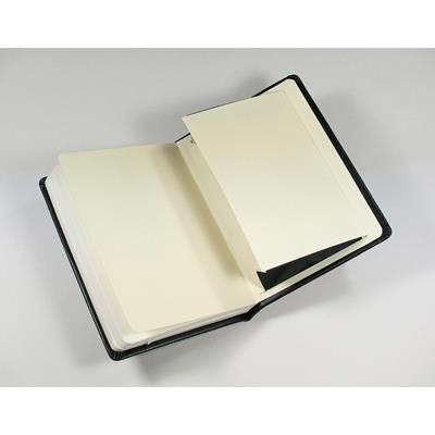 Branded Promotional MALVERN GENUINE LEATHER A6 J Journal Note Book From Concept Incentives.
