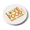 Branded Promotional RECYCLED 55MM ROUND FRIDGE MAGNET Fridge Magnet From Concept Incentives.