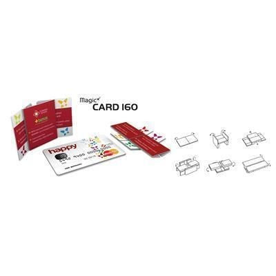 Branded Promotional MAGIC CONCEPT FOLDING ADVERTISING CARD Banner From Concept Incentives.