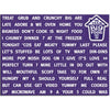 Branded Promotional MAGNETIC WORD SET Fridge Magnet From Concept Incentives.