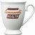 Branded Promotional MARQUEE BONE CHINA MUG in White Mug From Concept Incentives.