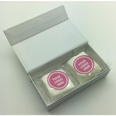 Branded Promotional MARSHMALLOW BOX Sweets From Concept Incentives.