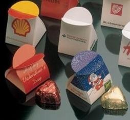 Branded Promotional MONO CHOCOLATE BOX Chocolate From Concept Incentives.