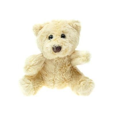 Branded Promotional 10CM PLAIN MINI BEAR Soft Toy From Concept Incentives.
