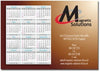 Branded Promotional MAGNETIC CALENDAR Calendar From Concept Incentives.