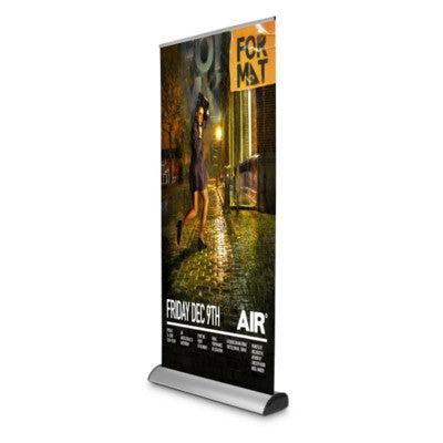 Branded Promotional MERLIN CASSETTE ROLLER BANNER Banner From Concept Incentives.