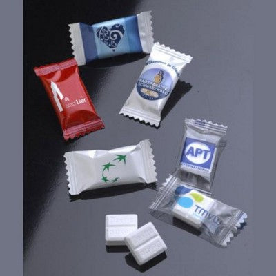 Branded Promotional MINI DEXTROSE TABLETS Sweets From Concept Incentives.