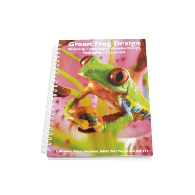 Branded Promotional A5 WIROPOD Note Pad From Concept Incentives.